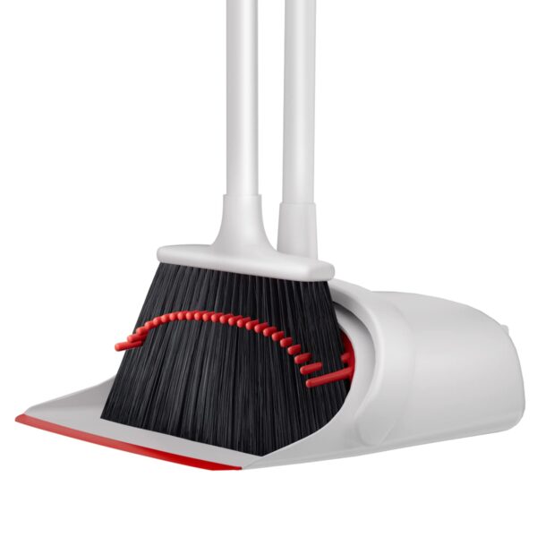 Broom and Dustpan Set for Home, Dustpan and Broom Set, Broom and Dustpan Combo for Office Home Kitchen Lobby Floor Use Dustpan Broom Set