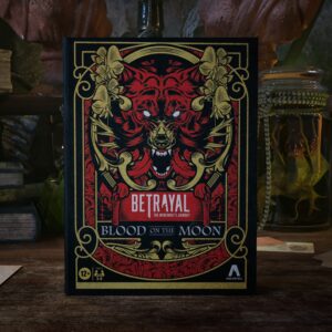 Hasbro Gaming Betrayal The Werewolf’s Journey Blood on The Moon Tabletop Board Game Expansion, Ages 12+, Requires Betrayal at House on The Hill 3rd Edition to Play