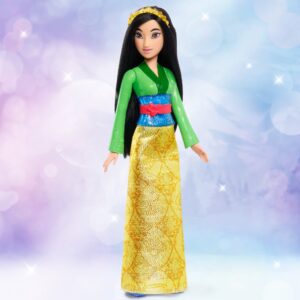 Disney Princess Dolls, New for 2023, Mulan Posable Fashion Doll with Sparkling Clothing and Accessories, Disney Movie Toys
