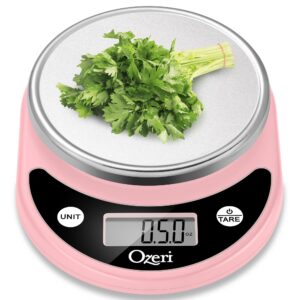 Ozeri Pronto Digital Multifunction Kitchen and Food Scale, All Black